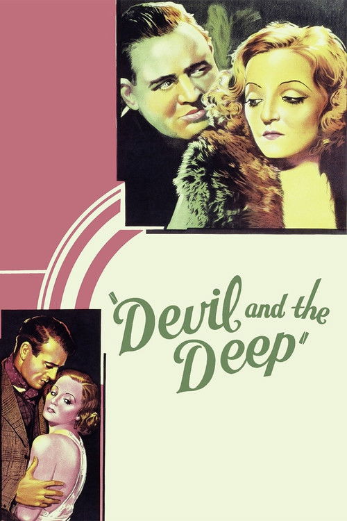 Devil and the Deep (1932) poster