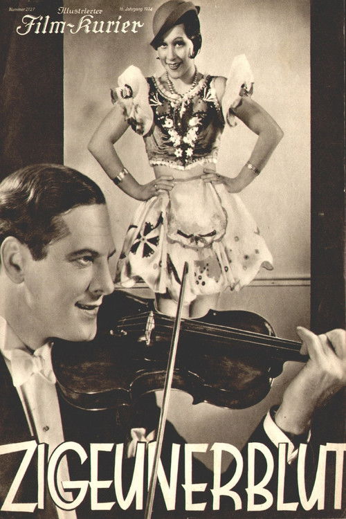 Zigeunerblut (1934) poster
