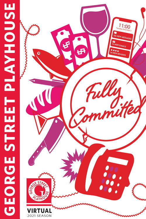 Fully Committed (2021) poster