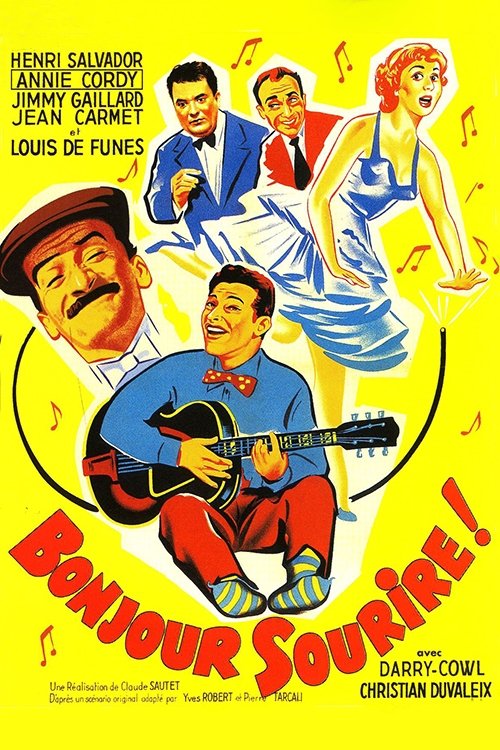 Bonjour sourire (1956) poster