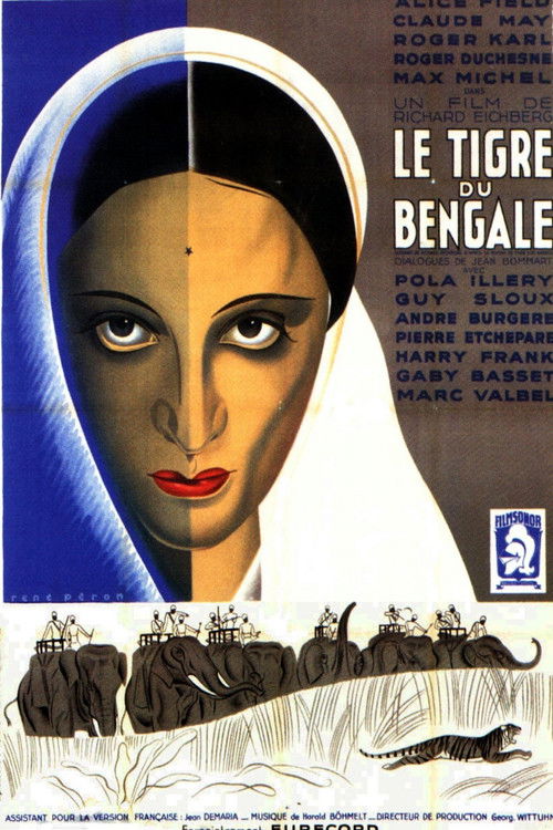 Le Tigre du Bengale (1938) poster