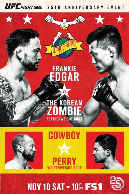 UFC Fight Night  139:  Korean Zombie vs Rodriguez (2018) poster