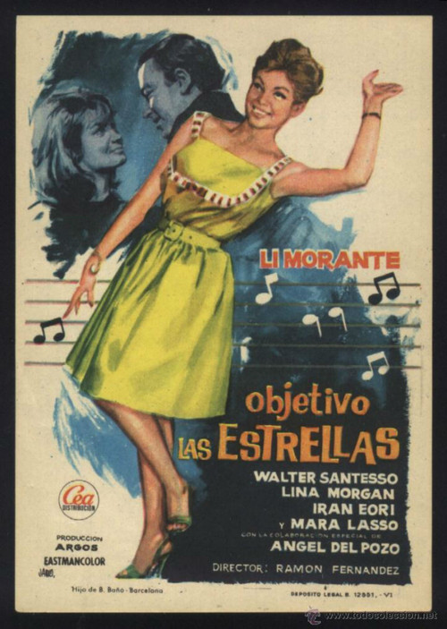 Objetivo: las estrellas (1963) poster