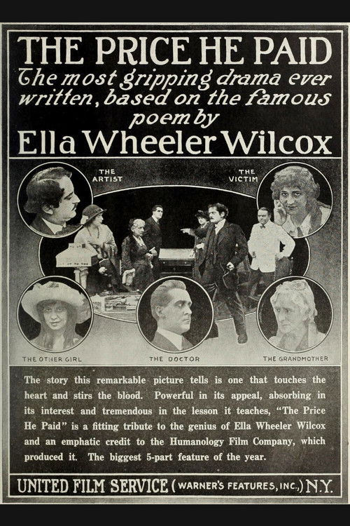 The Price He Paid (1914) poster