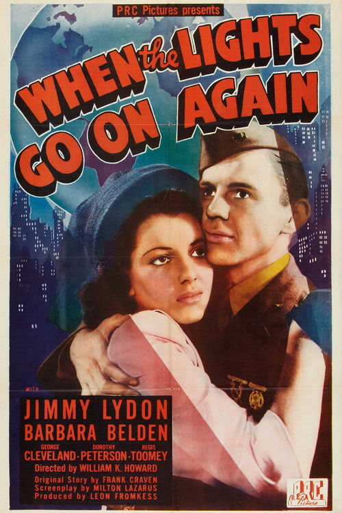 When the Lights Go On Again (1944) poster
