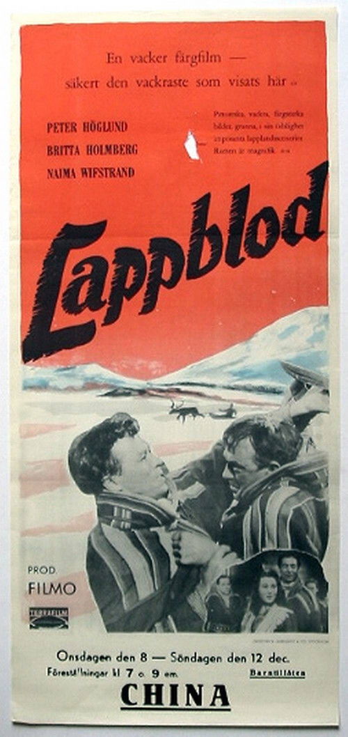 Lappblod (1948) poster