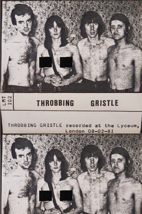 Throbbing Gristle: Live at The Lyceum, London (1981) poster