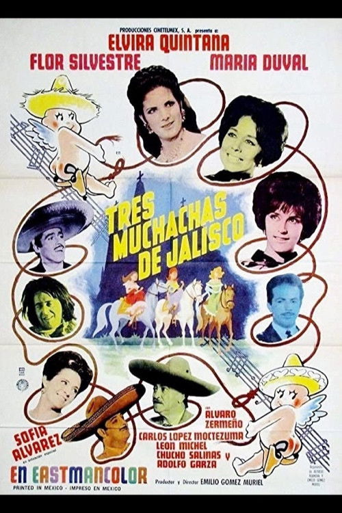 Tres muchachas de Jalisco (1964) poster