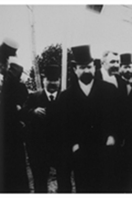 Débarquement de M. le président au Carnet (1897) poster