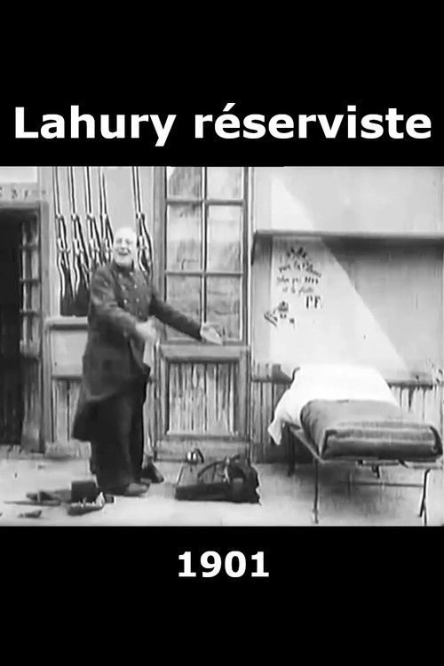 Lahury réserviste (1901) poster