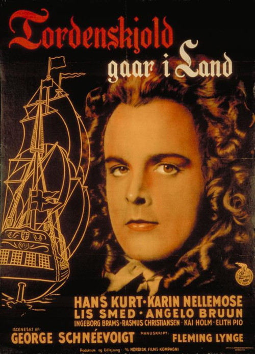 Tordenskjold gaar i Land (1942) poster