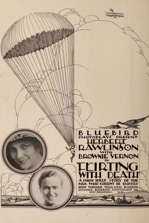 Flirting with Death (1917) poster