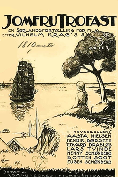 Jomfru Trofast (1921) poster