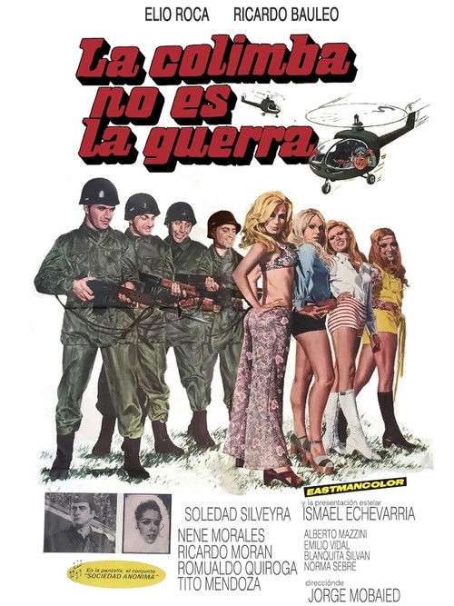 The colimba is not war (1972) poster