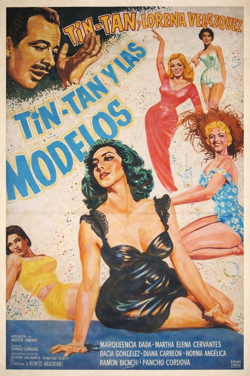 Tin Tan y las modelos (1960) poster