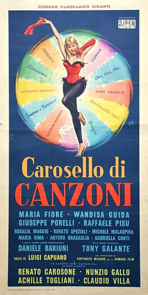 Carousel of songs (1958) poster