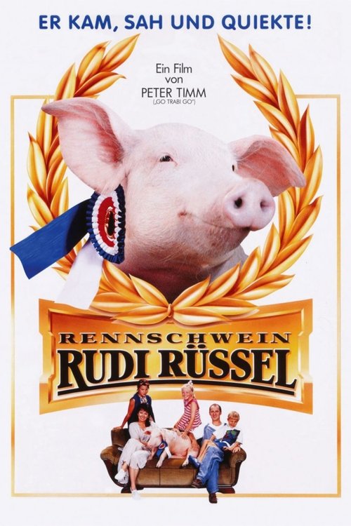 Rudy, the Racing Pig (1995) poster
