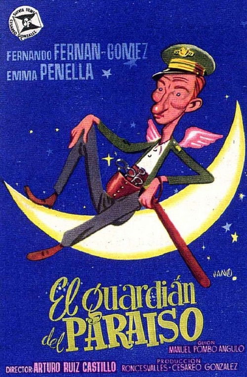 El guardián del paraíso (1955) poster