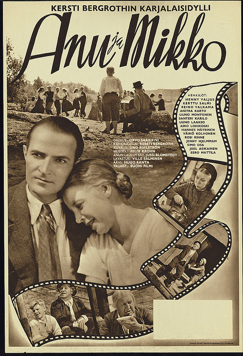 Anu ja Mikko (1940) poster