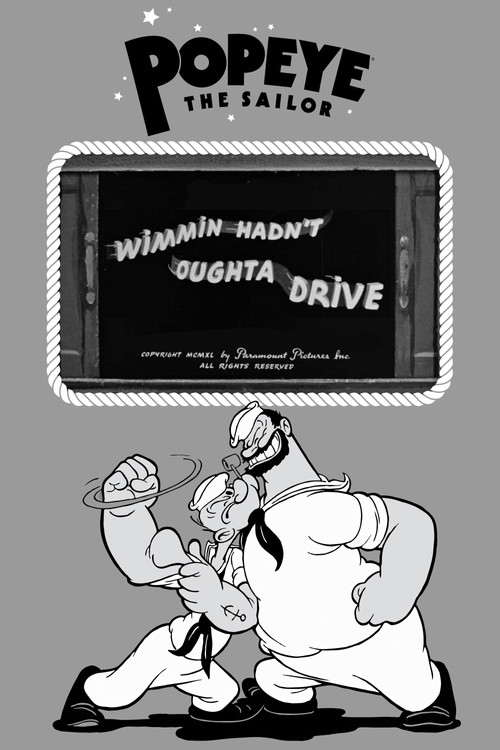 Wimmin Hadn't Oughta Drive (1940) poster