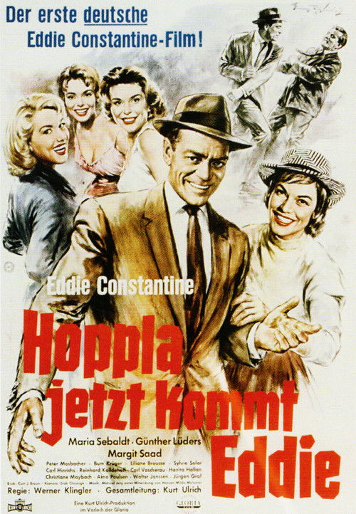 Hoppla, jetzt kommt Eddie (1958) poster