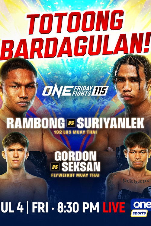 ONE Friday Fights 115: Rambong vs. Suriyanlek (2025) poster