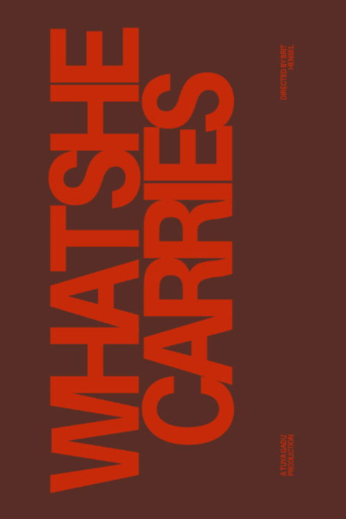 What She Carries poster