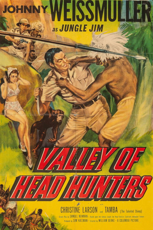 Valley of Head Hunters (1953) poster