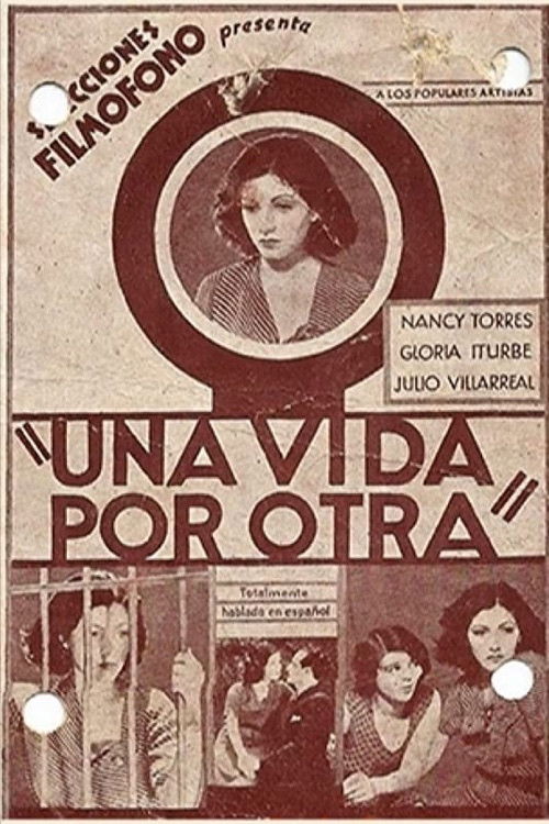 Una vida por otra (1932) poster