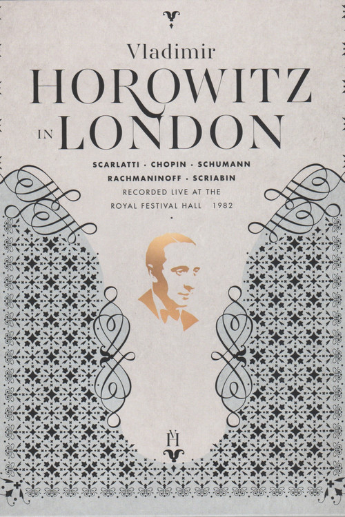 Horowitz in London (1982) poster