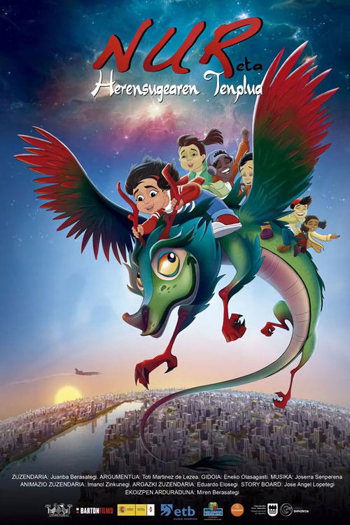 Nur and the Dragon Temple (2017) poster