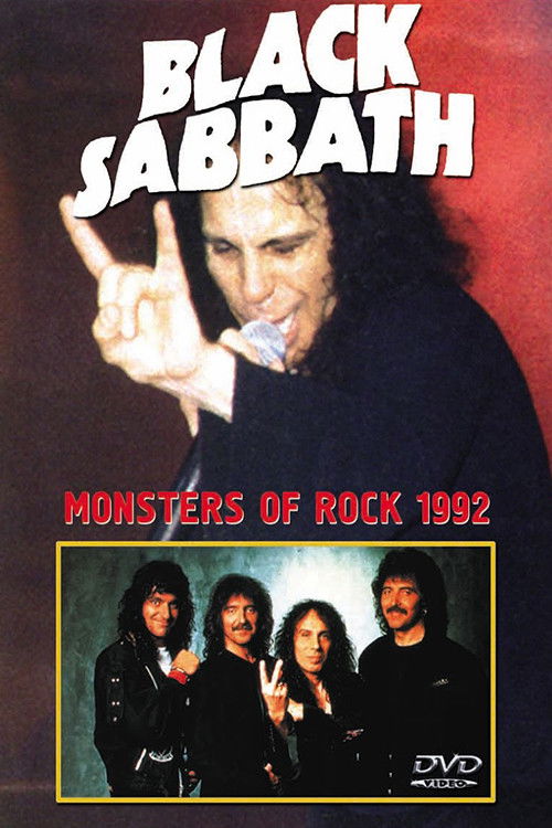 Black Sabbath: Monsters of Rock Italy (1992) poster