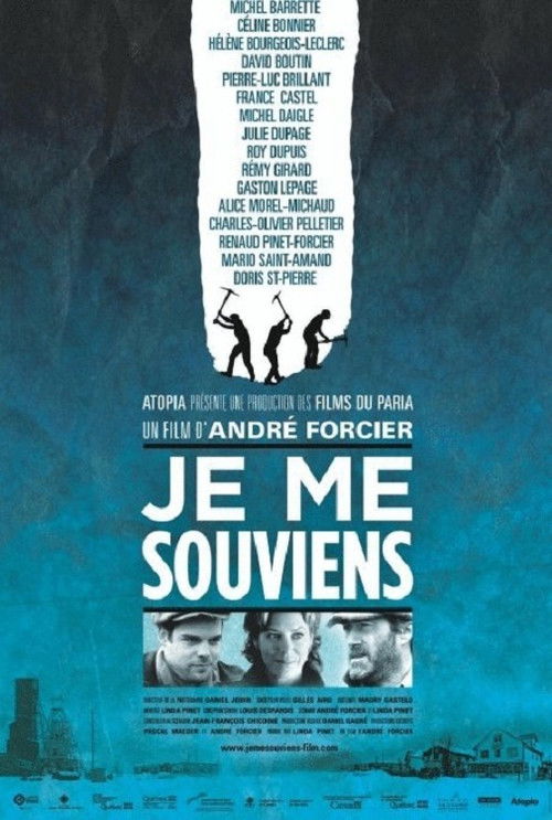 Je me souviens (2009) poster