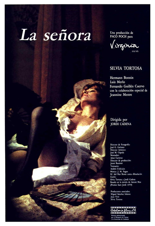 La senyora (1987) poster