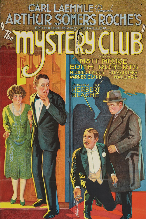 The Mystery Club (1926) poster