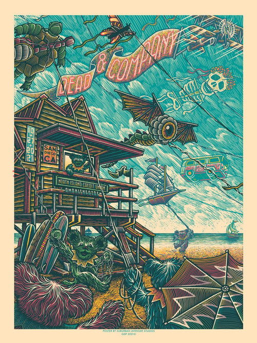 Dead & Company: 2021.10.27 - North Island Credit Union Amphitheatre - Chula Vista, CA (2021) poster