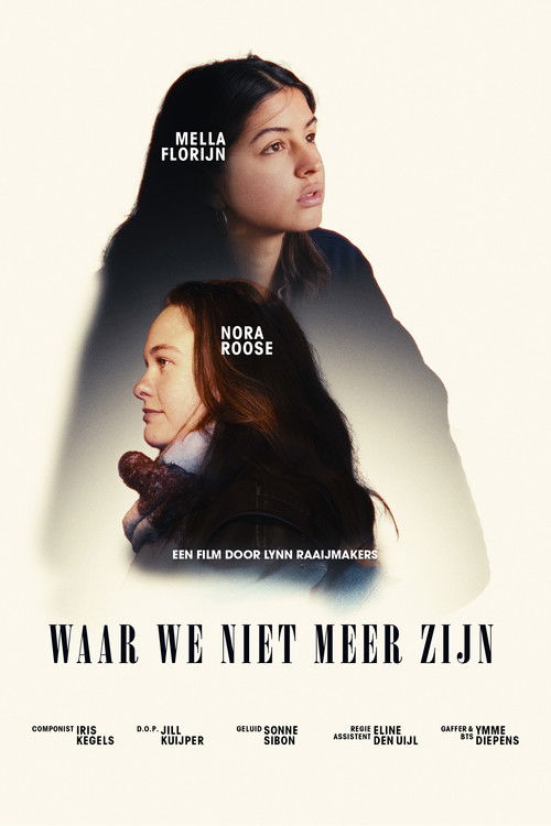 Waar We Niet Meer Zijn (2025) poster