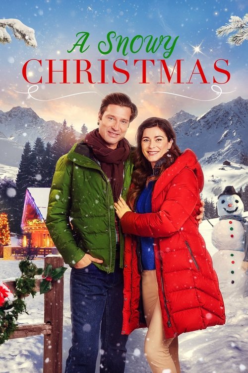 A Snowy Christmas (2021) poster