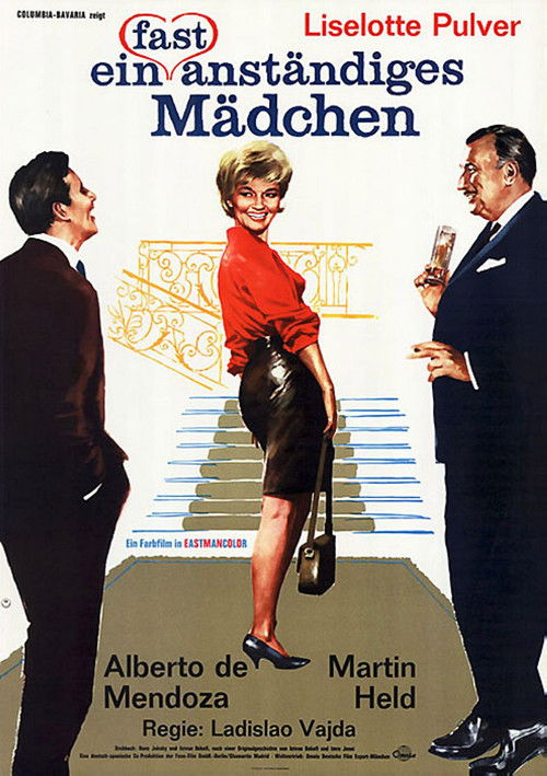 Ein fast anständiges Mädchen (1963) poster