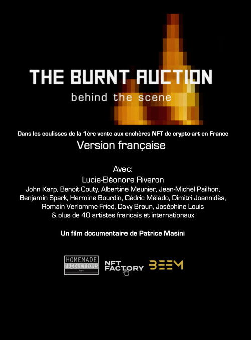 NFT The Burnt Auction poster