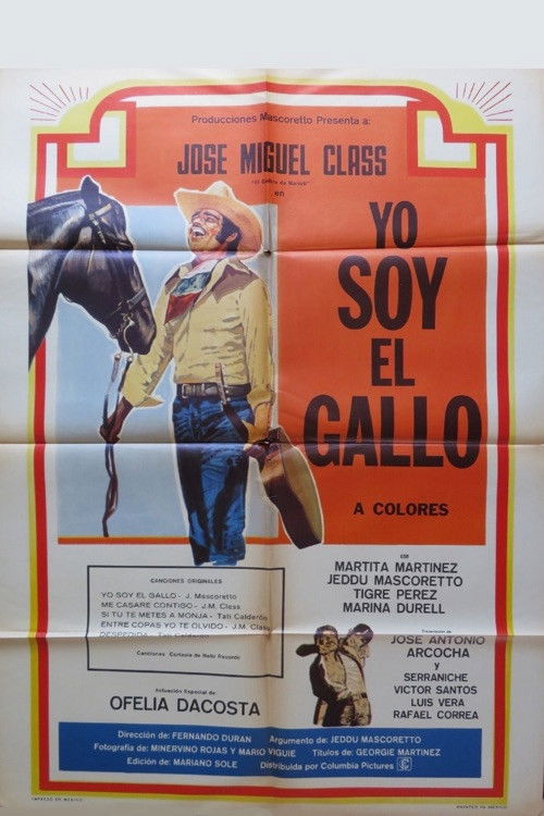 Yo Soy El Gallo! (1971) poster