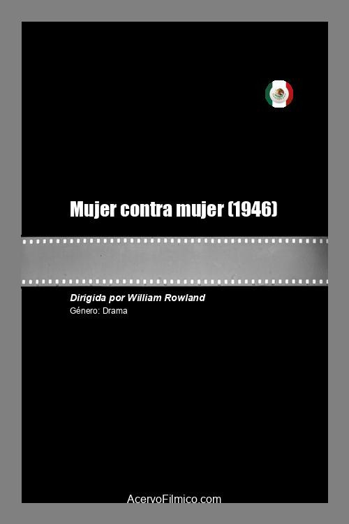Mujer contra mujer (1946) poster