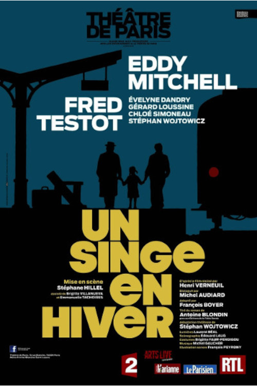 Un singe en Hiver (2014) poster