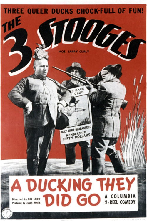 A Ducking They Did Go (1939) poster
