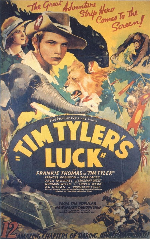 Tim Tyler's Luck (1937) poster
