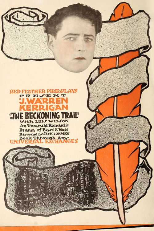 The Beckoning Trail (1916) poster