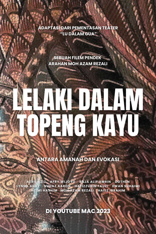 Lelaki Dalam Topeng Kayu (2023) poster