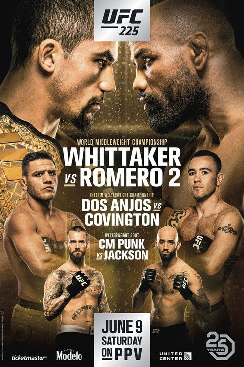 UFC 225: Whittaker vs. Romero 2 (2018) poster