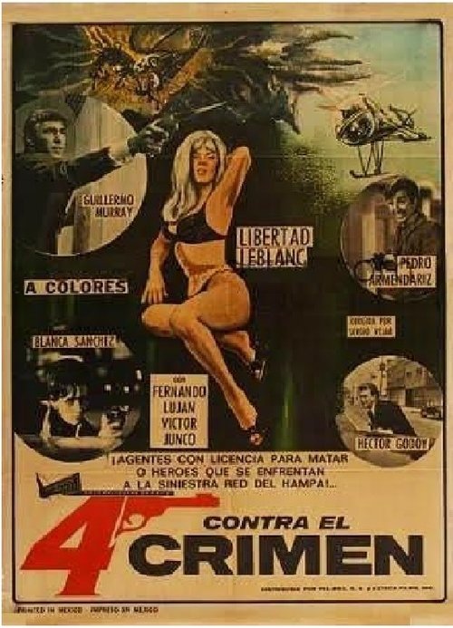4 Contra el Crimen (1968) poster