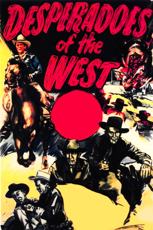Desperadoes of the West (1950) poster